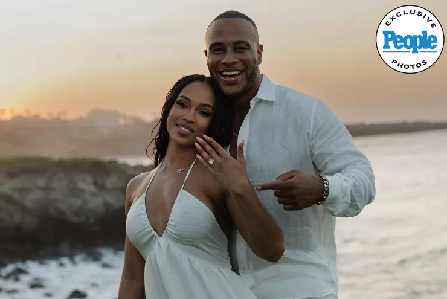 DeVon Franklin engagement